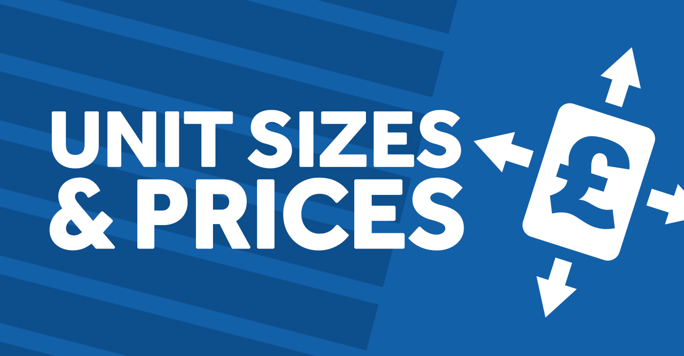 Storage Unit Sizes and Prices